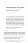 Research paper thumbnail of International high finance against the nation? Antisemitism and nationalism in Austrian print media debates on the economic crisis