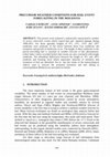 Research paper thumbnail of PRECURSOR WEATHER CONDITIONS FOR HAIL-EVENT FORECASTING IN THE MOLDAVIA