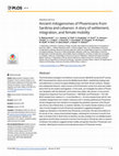 Research paper thumbnail of Ancient mitogenomes of Phoenicians from Sardinia and Lebanon: A story of settlement, integration, and female mobility