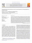 Research paper thumbnail of Nanogold based electrochemical sensor for determination of norepinephrine in biological fluids