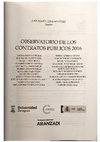 Research paper thumbnail of La Contraloría General de la República de Chile, como foro de tutela de la contratación pública