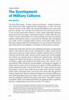 The Development of Military Cultures Cover Page