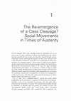 The Re-emergence of a Class Cleavage? Social Movements in Times of Austerity Cover Page