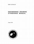 ENGINEERING DRAWING STANDARDS MANUAL Cover Page