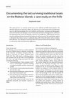 Research paper thumbnail of Documenting the last surviving traditional boats on the Maltese Islands: a case study on the firilla