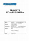 Research paper thumbnail of PROYECTO FINAL DE CARRERA