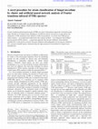 Research paper thumbnail of A novel procedure for strain classification of fungal mycelium by cluster and artificial neural network analysis of Fourier transform infrared (FTIR) spectra