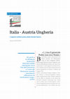 Italia - Austria Ungheria. I rapporti militari prima della Grande Guerra Cover Page