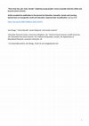 Research paper thumbnail of " More than boy, girl, male, female " : Exploring young people's views on gender diversity within and beyond school contexts