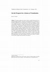 Research paper thumbnail of On the Prospects for a Science of Visualization