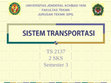 Sistem transportasi Cover Page