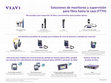 Research paper thumbnail of Soluciones de monitoreo y supervisión para fibra hasta la casa (FTTH