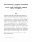 The agrarian origins of authoritarian rural populism in the United States: What can we learn from 20th century struggles in California and the Midwest Cover Page