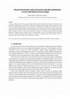 Research paper thumbnail of Integrated hydraulic model and genetic algorithm optimisation of water distribution network design