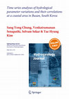 Research paper thumbnail of Time series analyses of hydrological parameter variations and their correlations at a coastal area in Busan, South Korea