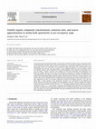 Volatile organic compound concentrations, emission rates, and source apportionment in newly-built apartments at pre-occupancy stage Cover Page