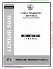 UJIAN NASIONAL SMP/MTs Cover Page