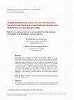 Research paper thumbnail of (with S. F. Wagner Kiefer) A Aplicabilidade da Teoria Moral e da Teoria do Direito de Kant para a Inclusão de Alunos com Deficiência em Escolas Privadas