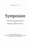 Research paper thumbnail of Symposion 4, 1, 2017