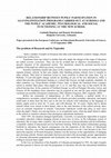 Research paper thumbnail of RELATIONSHIP BETWEEN PUPILS' PARTICIPATION IN LEAVING/ INITIATION PROGRAMS CARRIED OUT AT SCHOOLS AND THE PUPILS' ACADEMIC, PSYCHOLOGICAL AND SOCIAL FUNCTIONING AT THE NEW SCHOOL The problem of Research and its Topicality