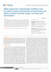 Safety assessment of genetically modified crops for yield increase and resistance to both biotic and abiotic stresses and their impact on human and environment Cover Page