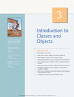 Introduction to Classes and Objects OBJECTIVES Cover Page