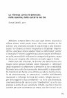 Research paper thumbnail of La violenza contro le detenute: nelle caserme, nelle carceri e nei Cie