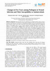 Changes in Five Years among Pathogens in Wound Infection and Their Susceptibility to Antimicrobials Cover Page