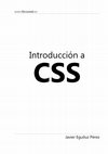 Introducción a CSS Cover Page