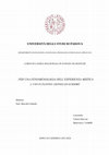 Research paper thumbnail of PER UNA FENOMENOLOGIA DELL'ESPERIENZA MISTICA. L'UNO IN PLOTINO, DIONIGI ED ECKHART