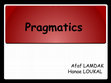 Pragmatics Cover Page