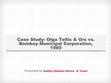 Research paper thumbnail of Case Study Olga Tellis & Ors vs. Bombay Municipal Corporation, 1985.pptx