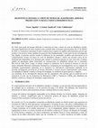 Research paper thumbnail of RESISTENCIA MÁXIMA A CORTE DE MUROS DE ALBAÑILERÍA ARMADA: PREDICCIÓN VS RESULTADOS EXPERIMENTALES