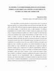 Research paper thumbnail of EL ESPAÑOL Y LOS HISPANOHABLANTES EN LOS ESTADOS UNIDOS: LO QUE PIDEN LOS CLIENTES, LO QUE OFRECE EL ESTADO Y EL PAPEL DEL TRADUCTOR