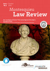 « The Mouthpiece of the Law? The Various Figures of the Judge in the Spirit of Laws », Montesquieu Law Review, n°3, 2015, p. 87-102.f Laws Cover Page