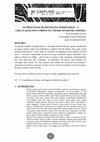 Research paper thumbnail of OS PROCESSOS DE DISTINÇÃO TERRITORIAL: A CIRCULAÇÃO DOS CORPOS NA CIDADE DO RIO DE JANEIRO