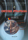 UNIVERS STRATEGIC -Revistă de Studii Strategice Interdisciplinare și de Securitate Nr. 4(32)/2017 Cover Page