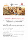 Programma convegno comunita 27 e 28 aprile 2018 Cover Page