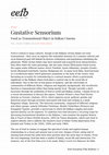 Research paper thumbnail of Gustative Sensorium: Food as Transnational Object in Balkan Cinema