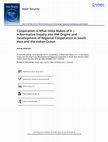 Research paper thumbnail of Cooperation is What India Makes of It – A Normative Inquiry into the Origins and Development of Regional Cooperation in South Asia and the Indian Ocean