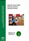 GUÍA DE EVALUACIÓN Destrezas lectoras Cover Page