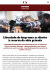 Research paper thumbnail of Boletim da Ordem dos Advogados Opinião: Liberdade de Imprensa e Vida Privada