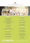 Research paper thumbnail of Luisa Mortari e la tutela in Molise. Giornate di studio, Campobasso, 24-25 maggio 2018