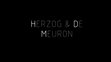 HERZOG & DE MEURON Cover Page