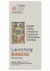 Research paper thumbnail of Launching RASCIO - workshop