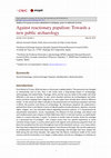 Research paper thumbnail of Against reactionary populism: towards a new public archaeology