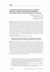 INTENSIFICATION AND PRECARIZATION OF TEACHING WORK: THE BRAZILIAN HIGHER EDUCATION POLICY AGAINST THE COUNTERFEIT OF THE CAPITAL Cover Page