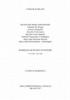 L. M. R. Barbieri, A proposito delle medaglie "d'ordine del Signor Cardinale": Federico Borromeo committente per san Carlo, in "Rassegna di Studi e di Notizie", vol. XXXIX, anno XLIII, 2017, pp. 249-265. Cover Page