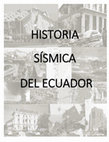 HISTORIA SÍSMICA DEL ECUADOR Cover Page