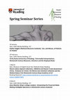 Research paper thumbnail of 'Interpreting the Medical Body': Health Humanities Spring Seminar Series 2018